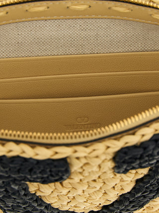 Black Viscose Clutch Bag