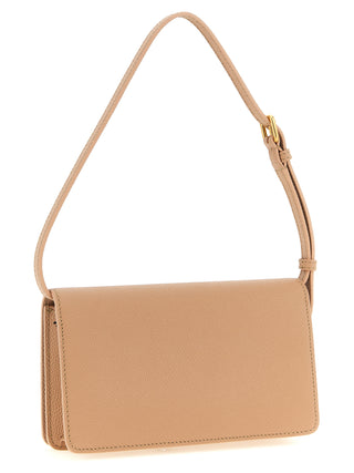 Bolso de hombro multicolor de piel de becerro