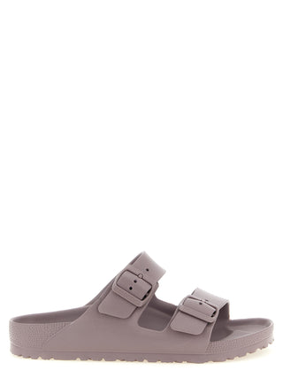 Purple Synthetic Flat Sandals