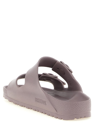 Purple Synthetic Flat Sandals