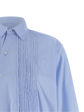 Blue Cotton Blouse