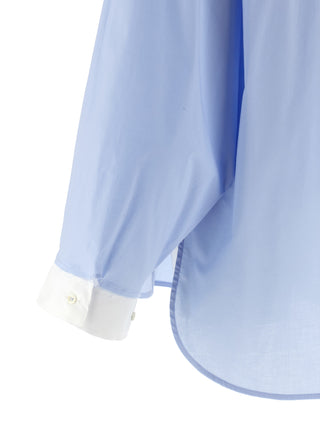 Blue Cotton Blouse