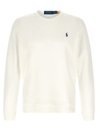 White Cotton Sweatshirt