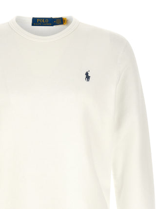 White Cotton Sweatshirt