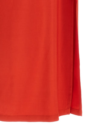 Multicolor Viscose Long Dress