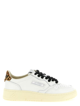 Brown Cowhide Low Top Sneakers