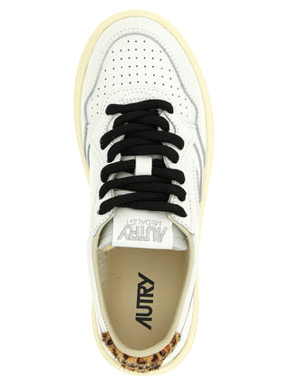 Brown Cowhide Low Top Sneakers