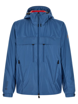Blue Polyamide Shell Jacket