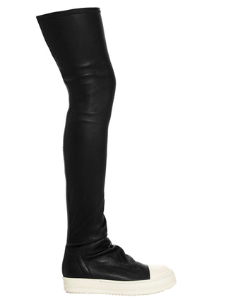 Bicolor Cotton Over The Knee