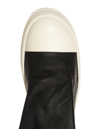 Bicolor Cotton Over The Knee