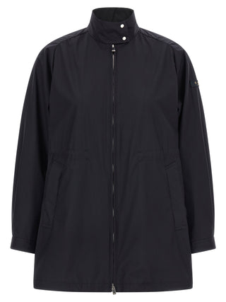 Blue Nylon Shell Jacket