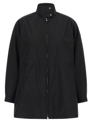 Black Nylon Shell Jacket