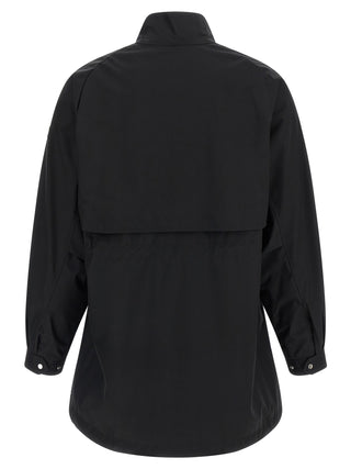Black Nylon Shell Jacket