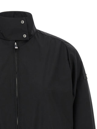 Black Nylon Shell Jacket