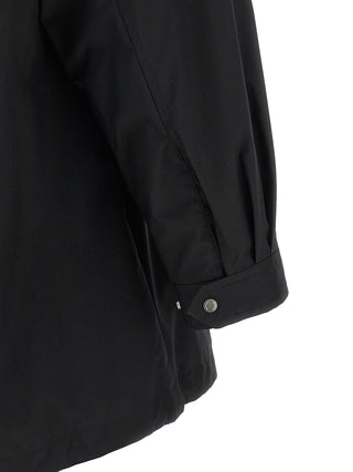 Black Nylon Shell Jacket