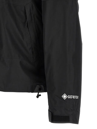 Black Polyester Shell Jacket