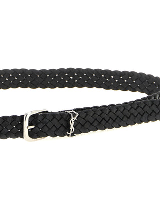 Black Calfskin Regular Belt