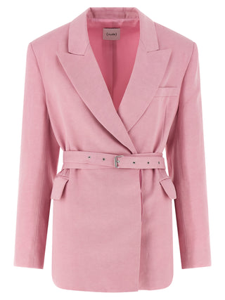 Multicolor Linen Blazer