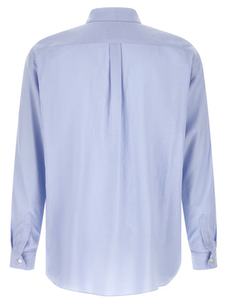 Blusa de algodón azul