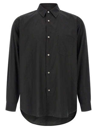 Blusa negra de algodón