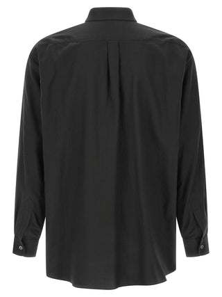 Blusa negra de algodón