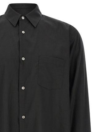 Blusa negra de algodón