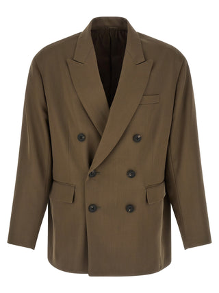 Bicolor Wool Blazer