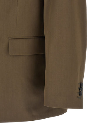 Bicolor Wool Blazer
