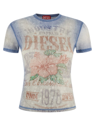 Blue Cotton T-Shirt