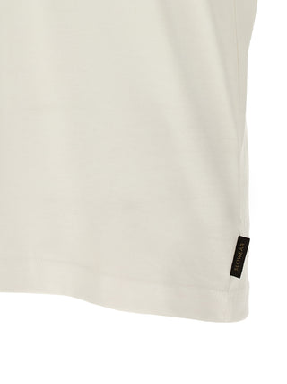 White Cotton Polo Shirt