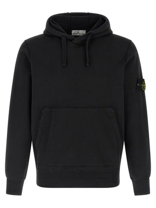 Black Cotton Sweatshirt
