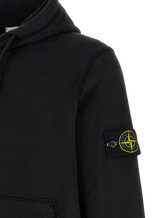 Black Cotton Sweatshirt