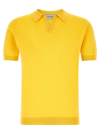 Bicolor Cotton Polo Shirt