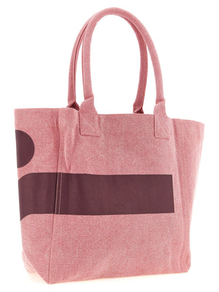 Bolsa tote multicolor de algodón