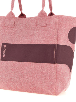 Bolsa tote multicolor de algodón
