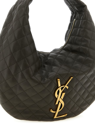 Brown Lamb Leather Shoulder Bag