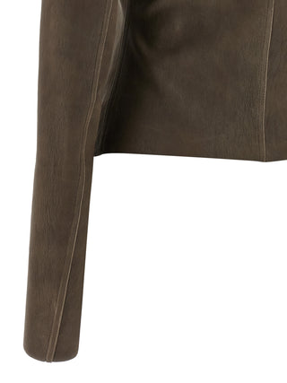 Brown Leather Leather Jacket