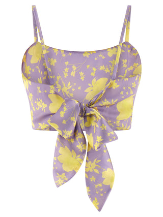 Purple Recycled Polyester Tank Tops