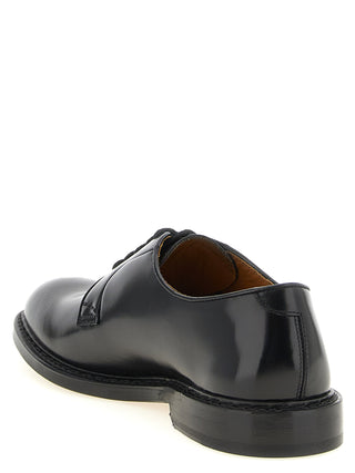 Black Calfskin Oxfords And Derbies