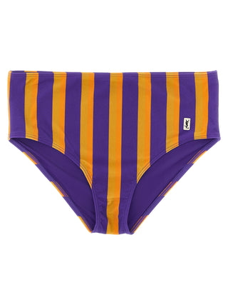 Multicolor Polyamide Swim Briefs