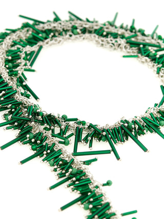Bicolor Brass Necklace