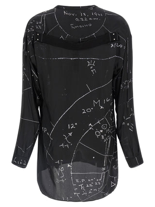 Black Viscose Blouse