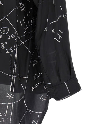 Black Viscose Blouse
