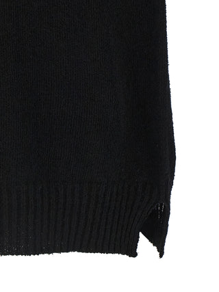 Black Cotton Polo Shirt