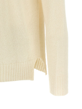 Beige Cotton Cardigan
