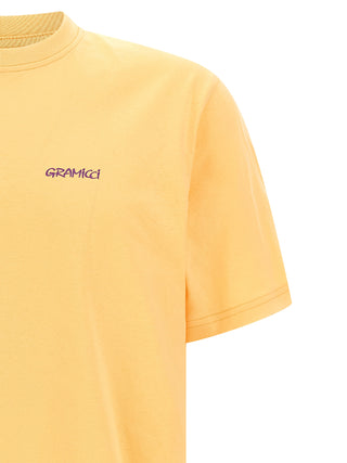 Orange Cotton T-Shirt