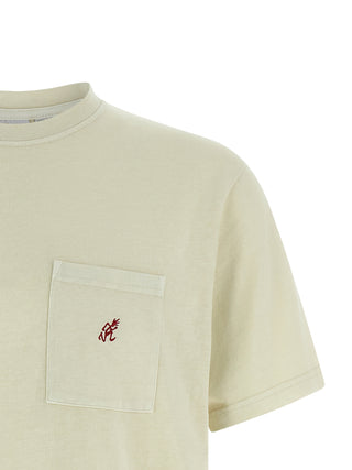 Beige Cotton T-Shirt