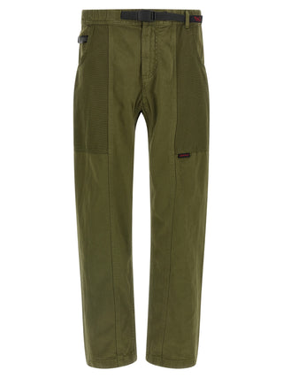 Bicolor Cotton Casual Pants