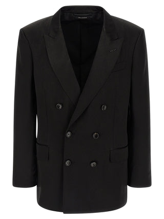 Black Viscose Blazer