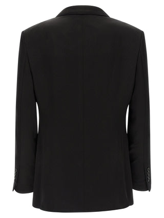 Black Viscose Blazer